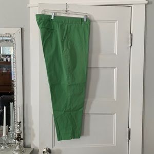 Talbots Spring crop ankle pants Curvy 16